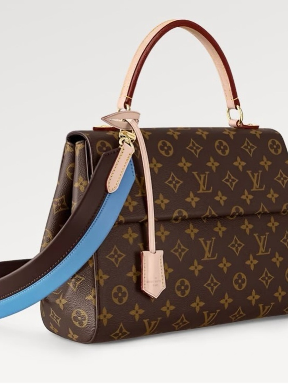 Likes New Louis Vuitton Monogram Cluny MM Satchel - Picture 4 of 15